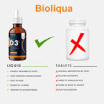 Vitamin D3+K2 Liquid Drops | 60ml