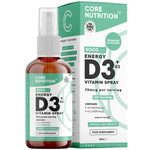 Energy Vitamin D3 + K2 Liquid Spray | 60ml
