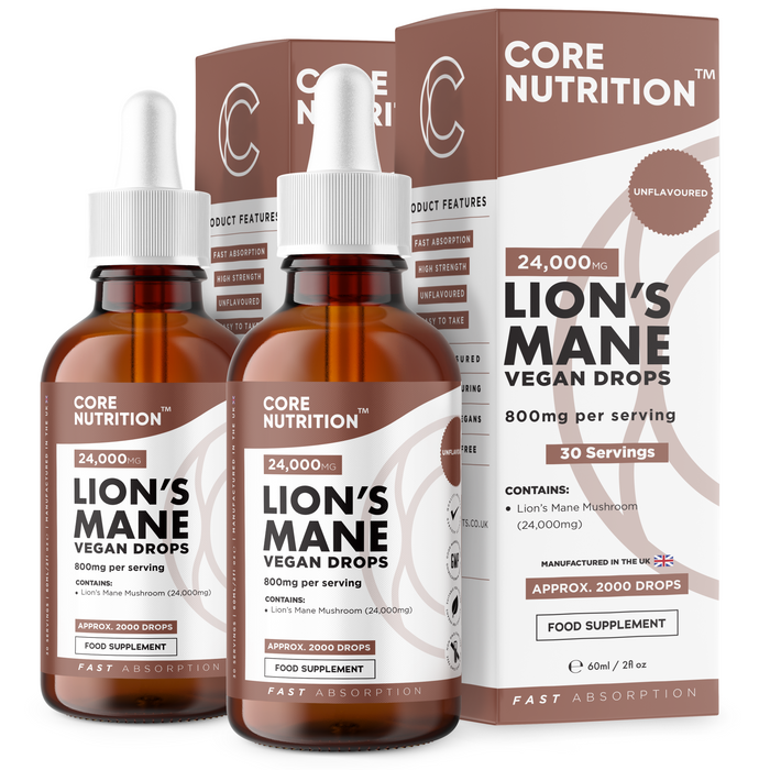 Lions Mane | 60ml | Twin Pack