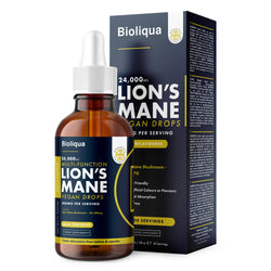 Lions Mane Vegan Drops  | 60ml | 24000mg
