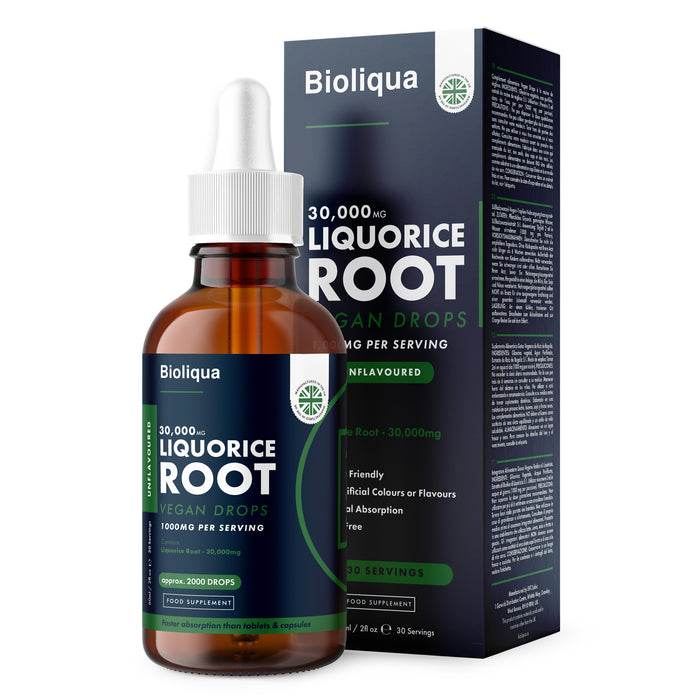 Liquorice Root Vegan Drops  | 60ml | 6000mg