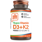 Vegan Vitamin D3+K2  | 90 Capsules
