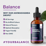 Ashwagandha Vegan Drops  | 60ml | 60000mg