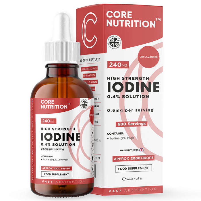 Iodine Vegan Drops  | 60ml | 400mcg